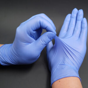 Nitrile Gloves Pre-Powdered