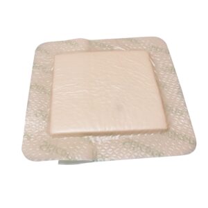 Silicone Foam Dressing with Border