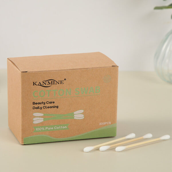 Bamboo Cotton Swabs 300 Count - Image 4