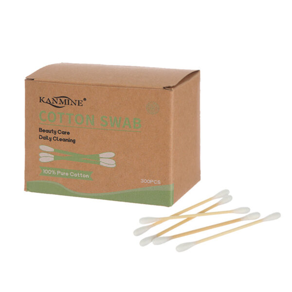 Bamboo Cotton Swabs 300 Count