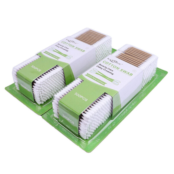 Paper Stick Cotton Swabs With Blister Card Packaging (500/600 Count) - Image 6