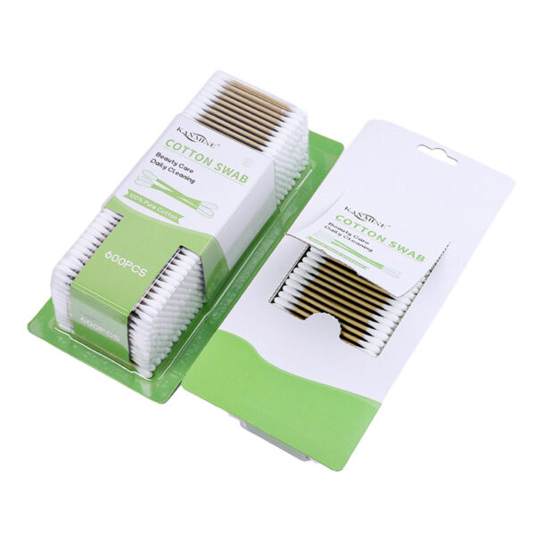 Paper Stick Cotton Swabs With Blister Card Packaging (500/600 Count) - Image 3