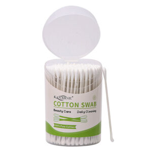 Ear Spoon Tip Paper Stick Baby Cotton Swabs 200 Count