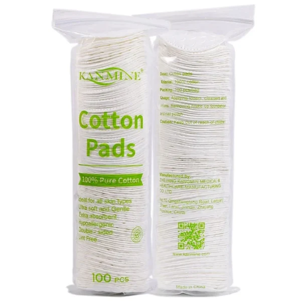 Cotton Rounds Dot Embossed Overlock Edge - Image 3