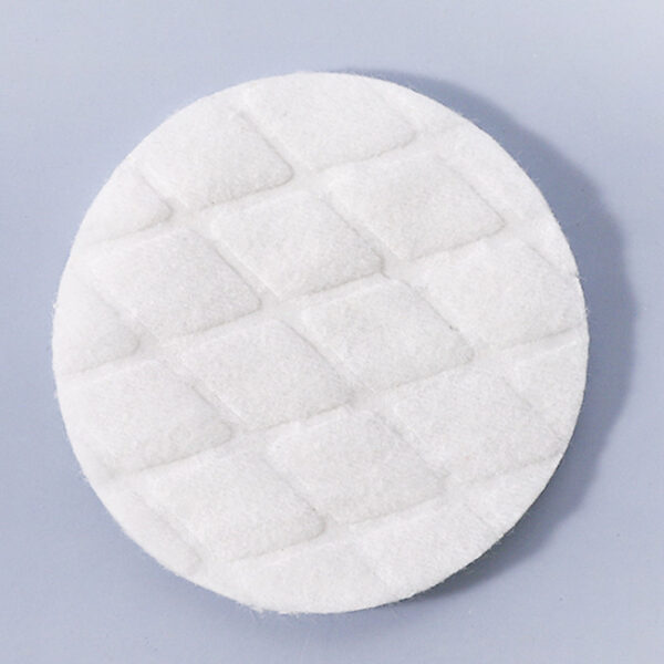Rhombus Embossed Cosmetic Cotton Rounds - Image 3