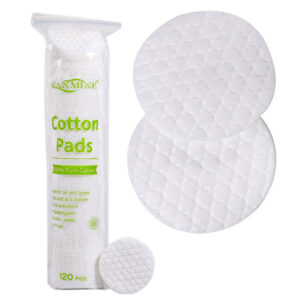 Dashed Line Dot Embossed Cotton Rounds