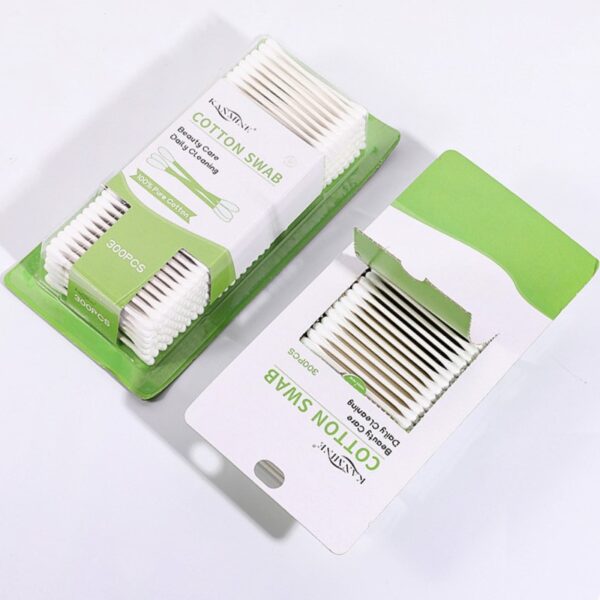 300/500/750 Count In Blister Card Packaging Paper Stick Cotton Swabs - Image 8