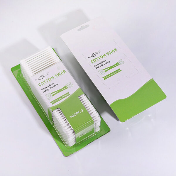 Plastic Stick Cotton Swabs 600 Count - Image 4