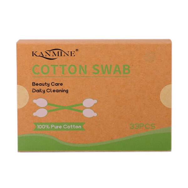Safety Tip Bamboo Cotton Swabs 33 Count In Drawer Box - Image 6