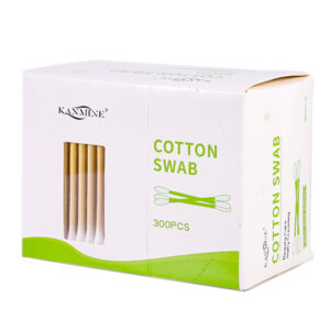 Paper Box Bamboo Cotton Swabs (300 Count)