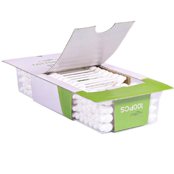 Safety Tip Cotton Swabs 100 Count - Image 3