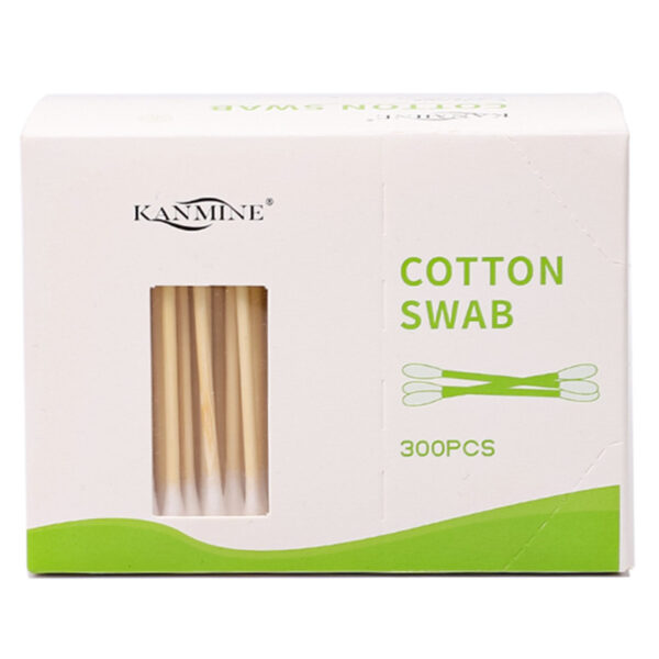 Paper Box Bamboo Cotton Swabs (300 Count) - Image 2