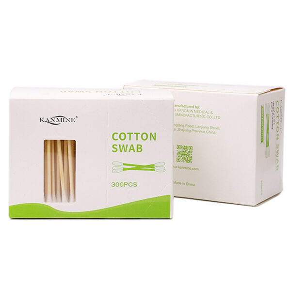 Paper Box Bamboo Cotton Swabs (300 Count) - Image 5